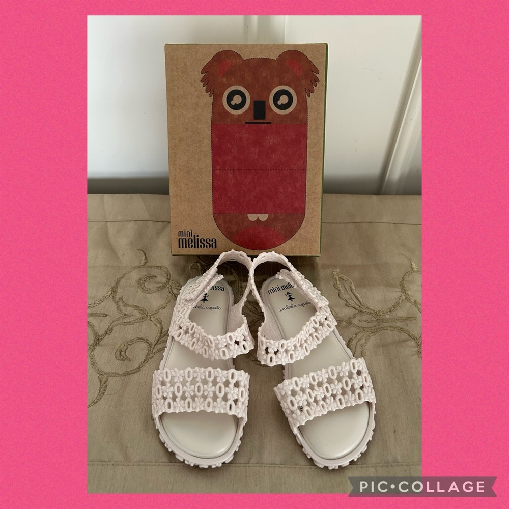 BNIB Mini Melissa jelly sandal